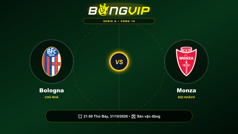 Soi kèo 21:00-31/10 Bologna vs Monza – Cuộc chiến đỉnh cao